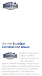 Mobile Screenshot of bluestarconstructiongroup.com